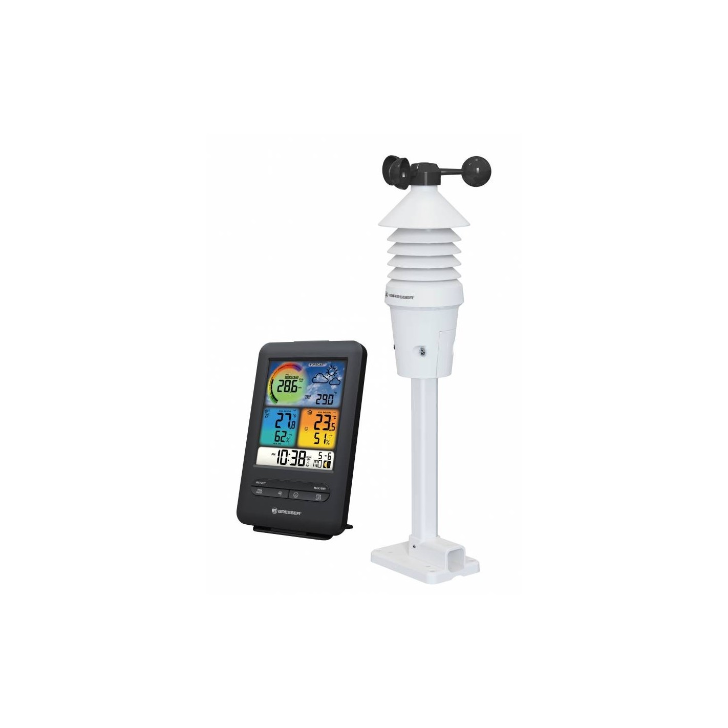 Buy BRESSER Professional WIFI 3-in-1 Anemometer with Color Display Online