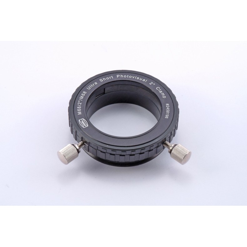 Ultra-short eyepiece holder 2" with M68 male thread for projection