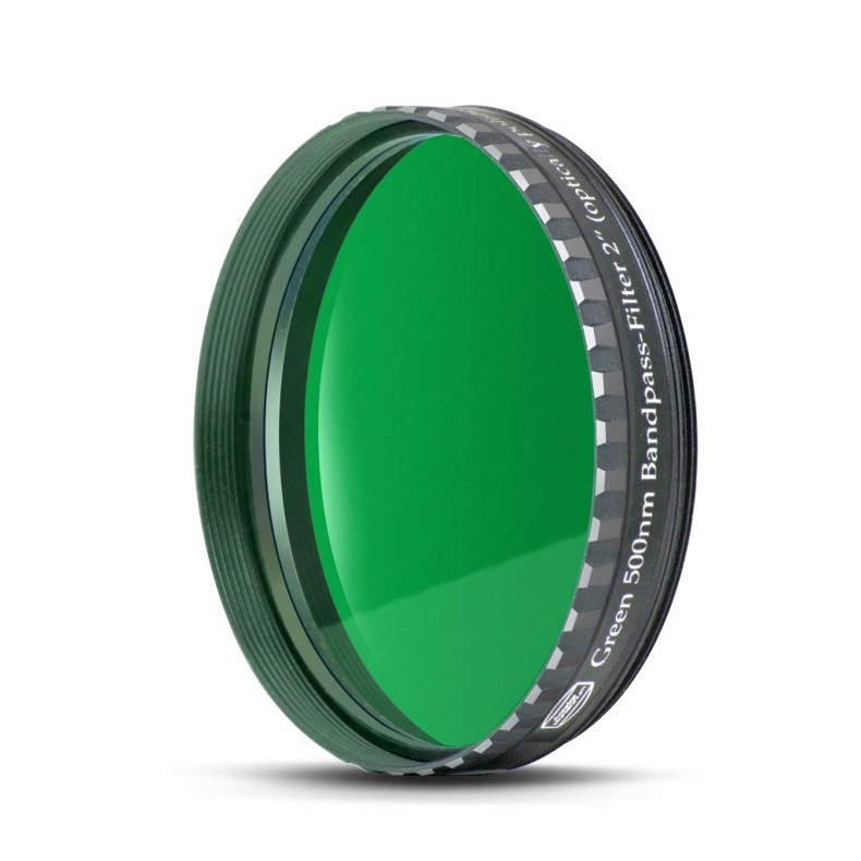 Green filter 500 nm 2" 2